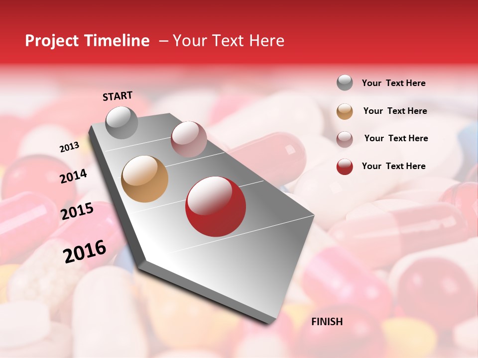 Cold Power White PowerPoint Template