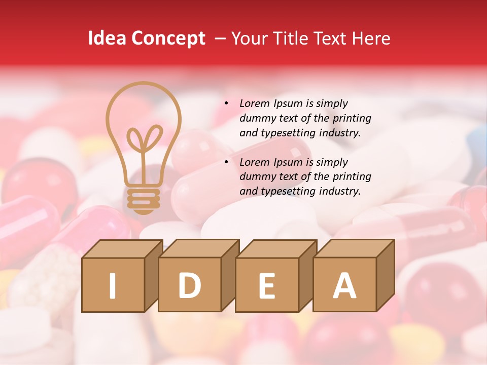 Cold Power White PowerPoint Template