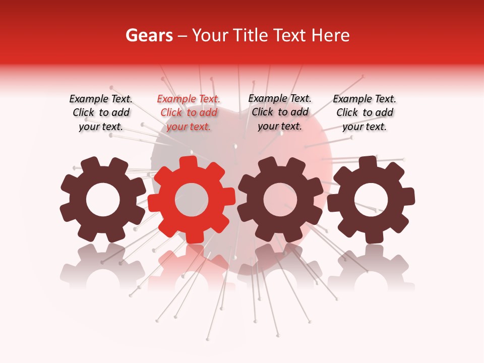 Technology Air Cold PowerPoint Template