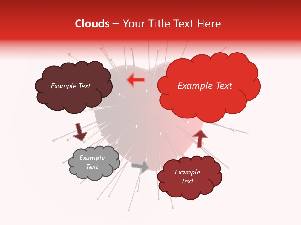 Technology Air Cold PowerPoint Template