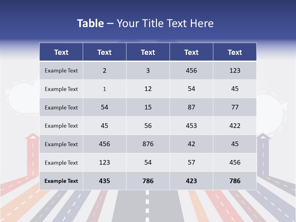 Unit Air Power PowerPoint Template