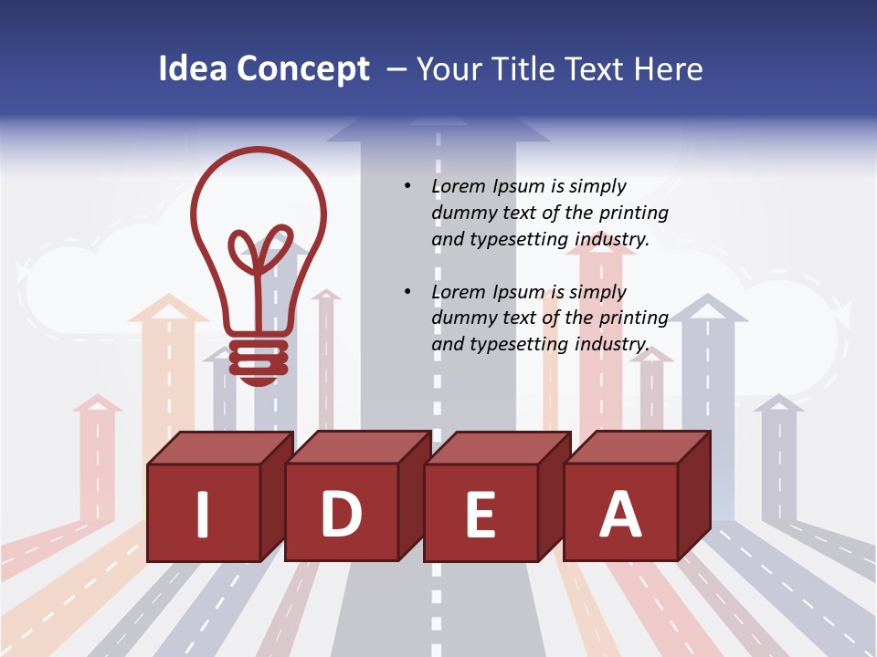 Unit Air Power PowerPoint Template