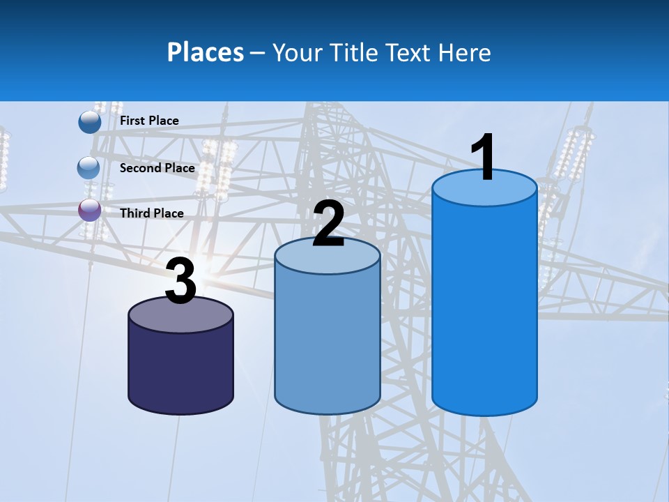 Electricity Cool Industry PowerPoint Template