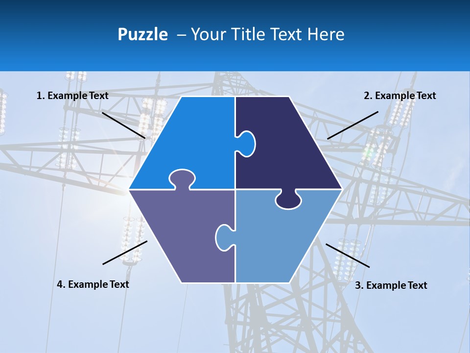Electricity Cool Industry PowerPoint Template