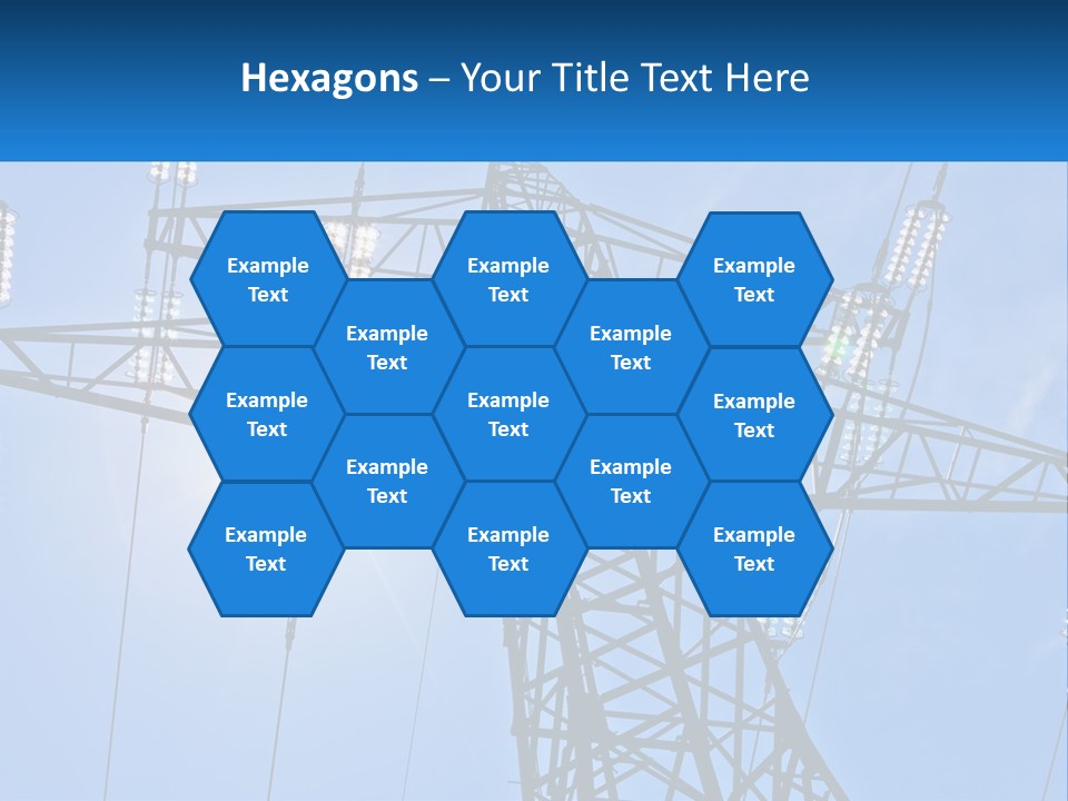 Electricity Cool Industry PowerPoint Template