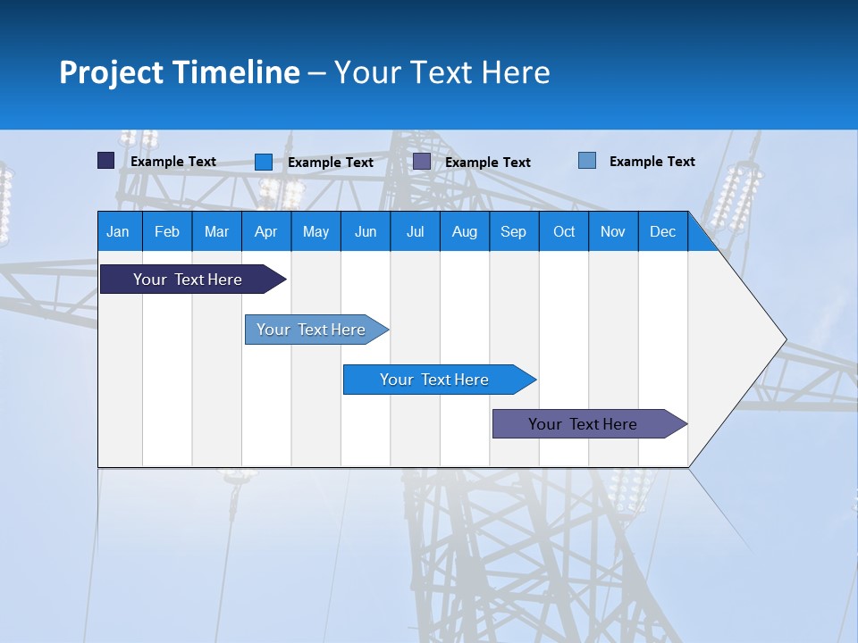 Electricity Cool Industry PowerPoint Template