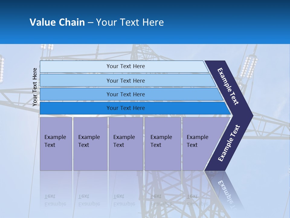 Electricity Cool Industry PowerPoint Template