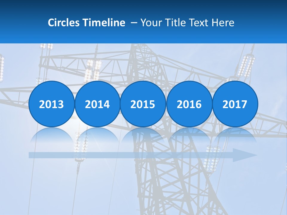 Electricity Cool Industry PowerPoint Template
