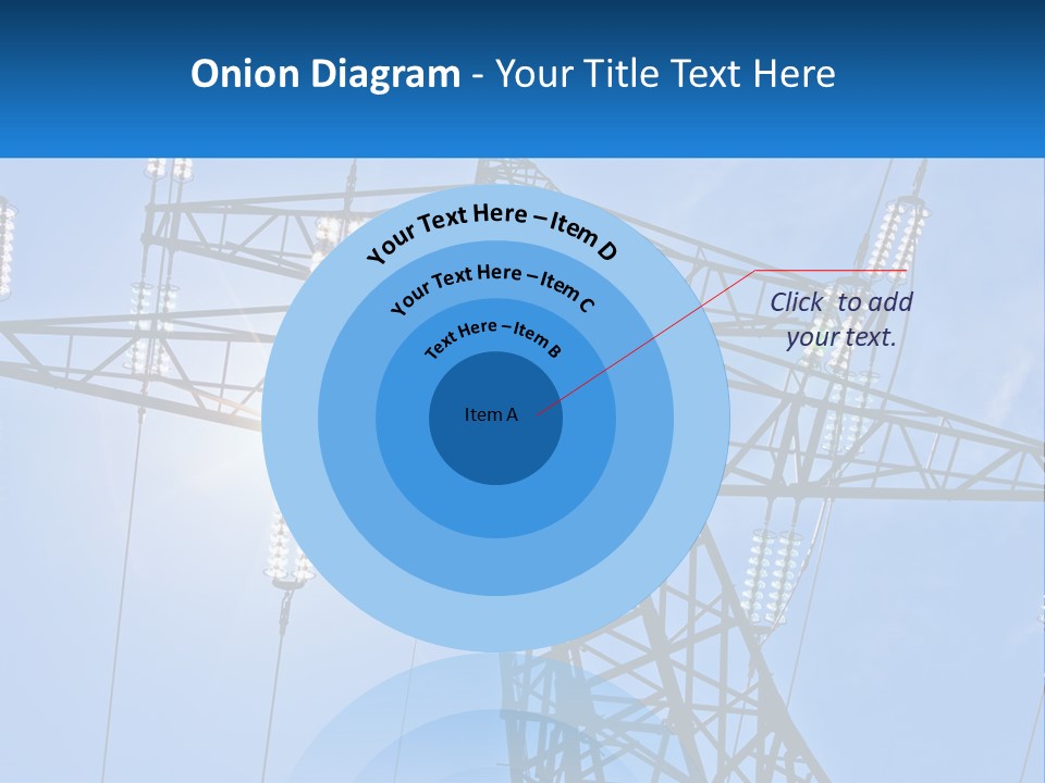 Electricity Cool Industry PowerPoint Template