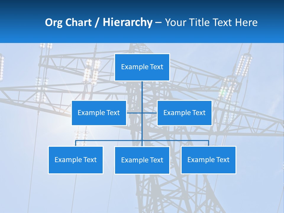 Electricity Cool Industry PowerPoint Template