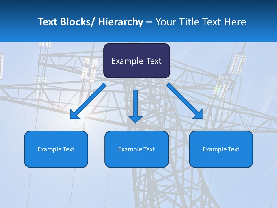 Electricity Cool Industry PowerPoint Template