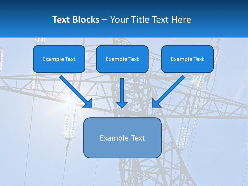 Electricity Cool Industry PowerPoint Template