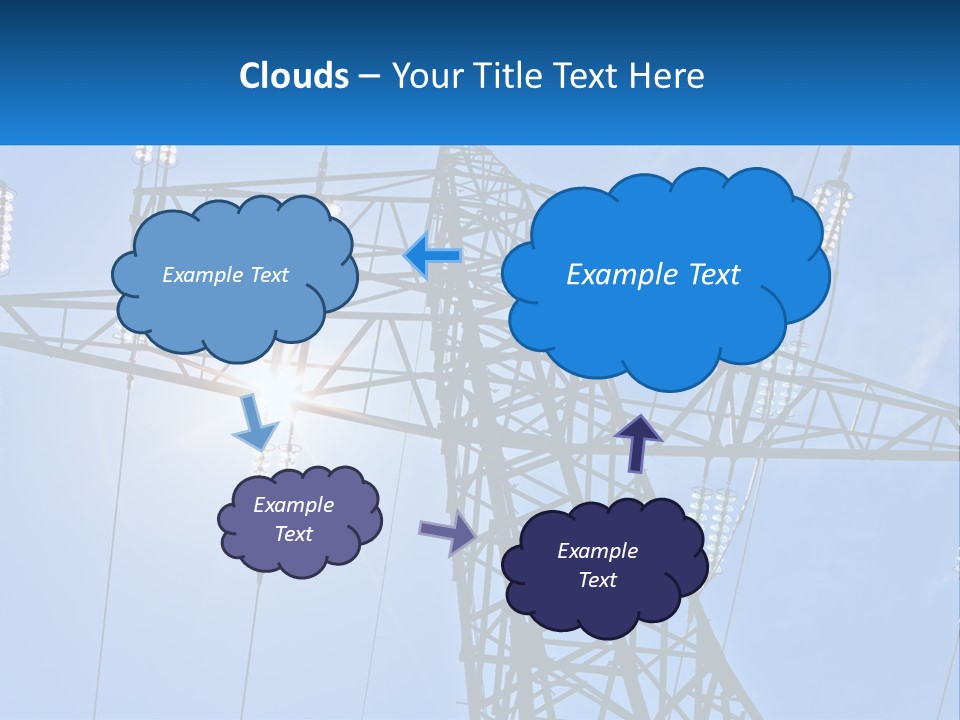 Electricity Cool Industry PowerPoint Template
