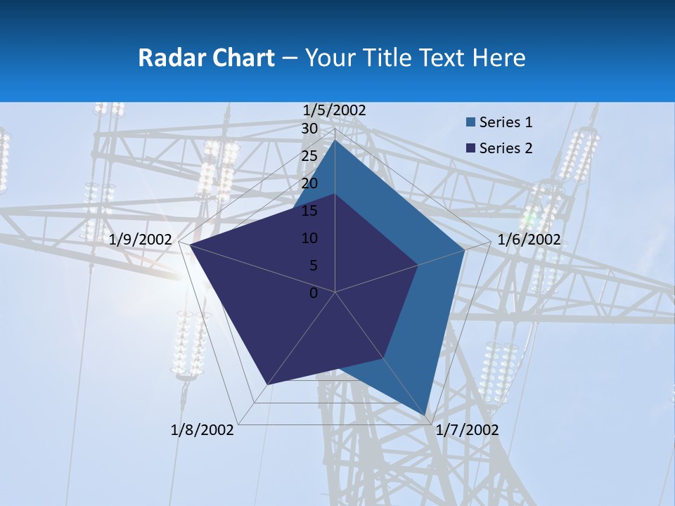 Electricity Cool Industry PowerPoint Template