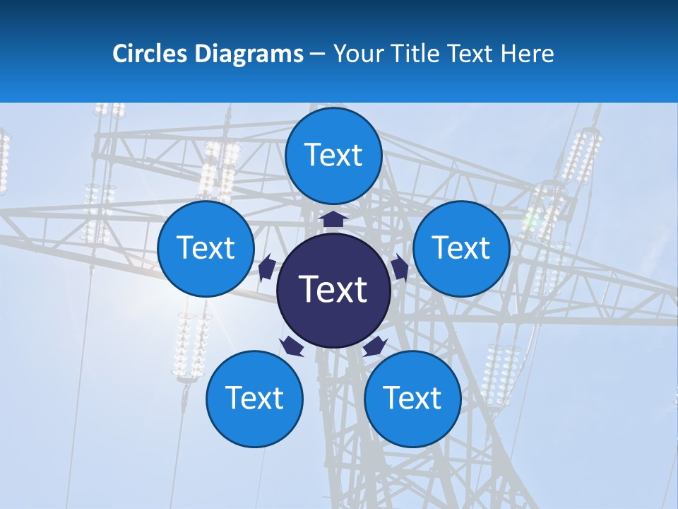 Electricity Cool Industry PowerPoint Template