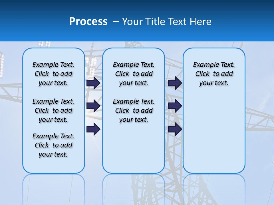 Electricity Cool Industry PowerPoint Template