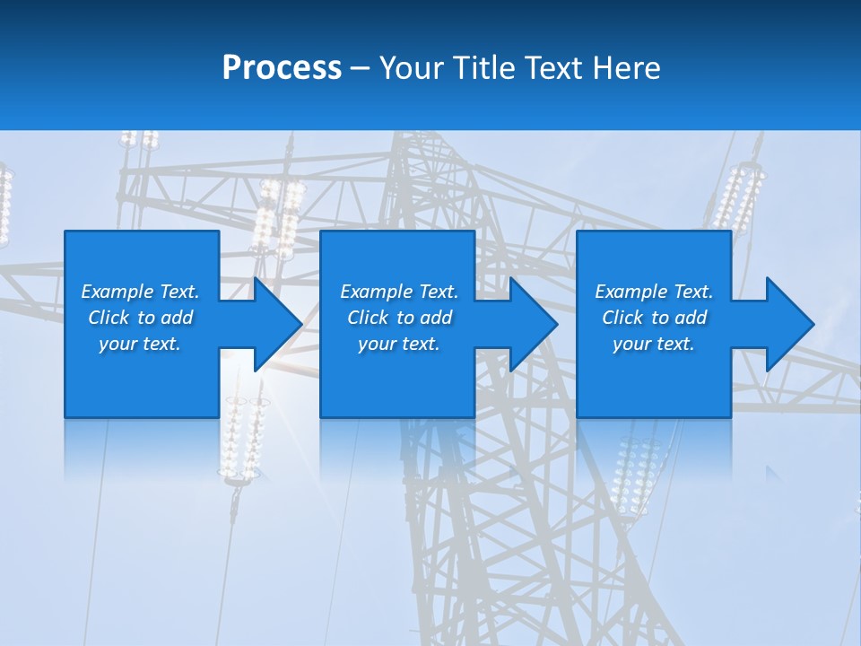 Electricity Cool Industry PowerPoint Template