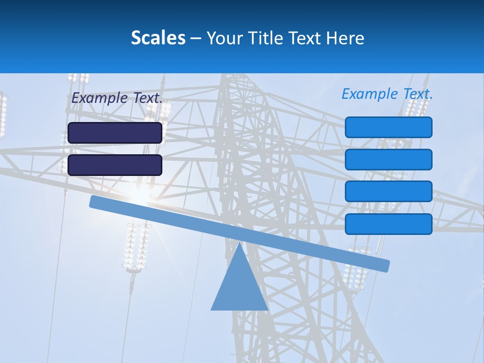 Electricity Cool Industry PowerPoint Template