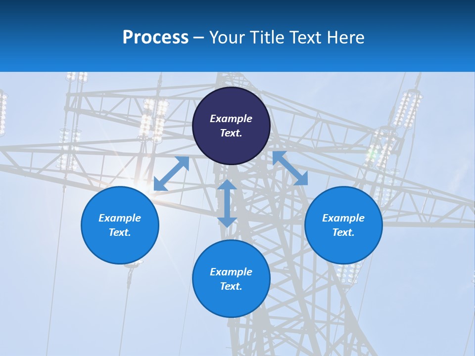 Electricity Cool Industry PowerPoint Template