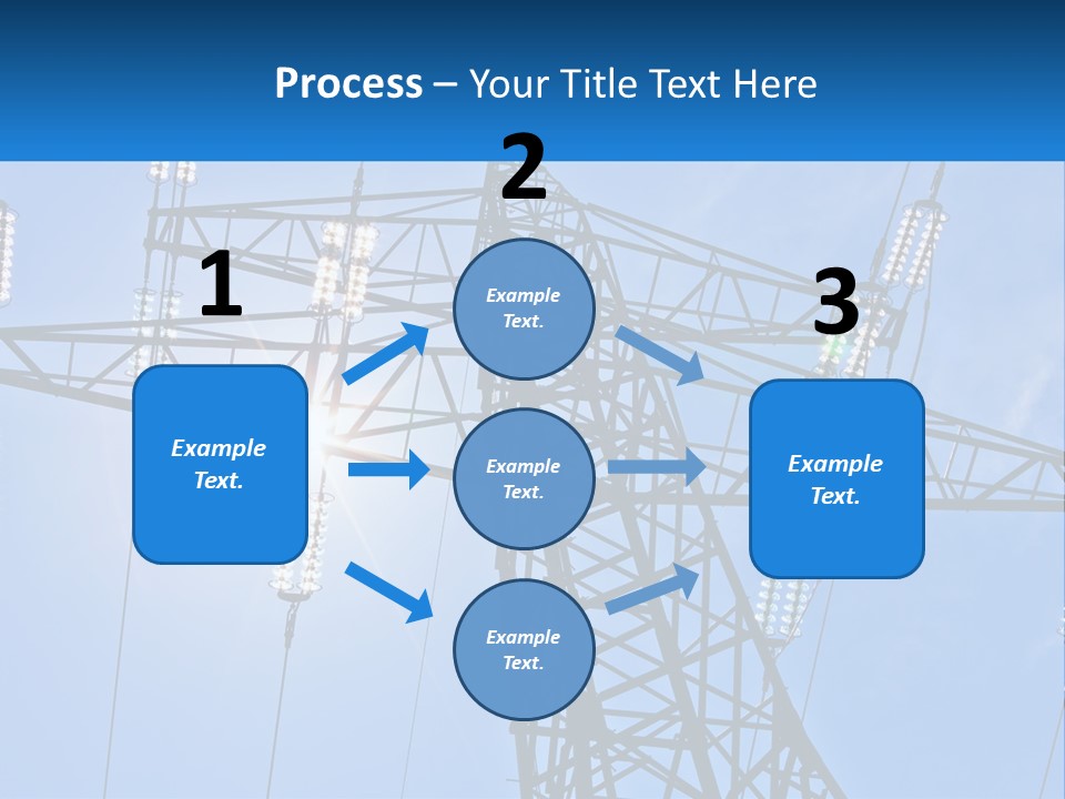 Electricity Cool Industry PowerPoint Template