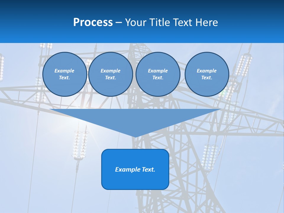 Electricity Cool Industry PowerPoint Template
