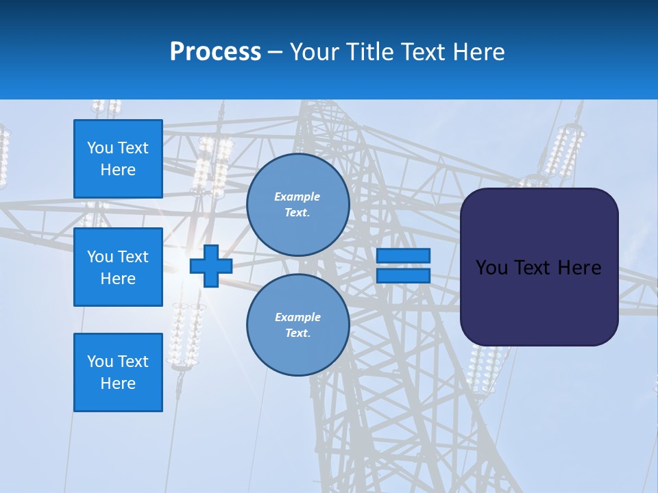 Electricity Cool Industry PowerPoint Template