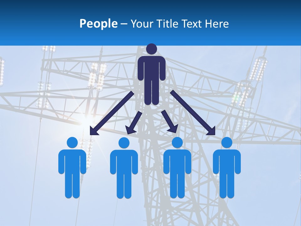 Electricity Cool Industry PowerPoint Template