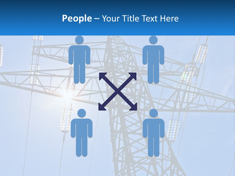 Electricity Cool Industry PowerPoint Template