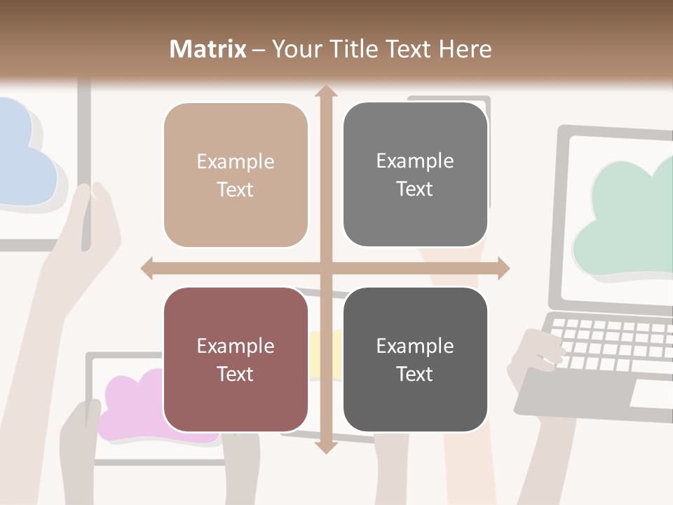 Heat Conditioner House PowerPoint Template