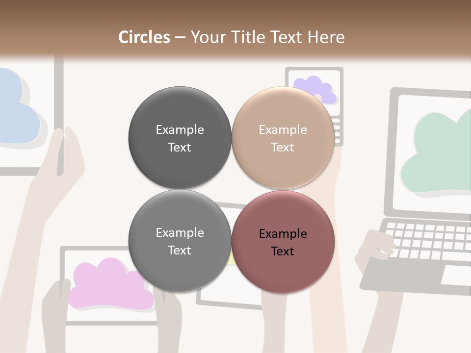Heat Conditioner House PowerPoint Template