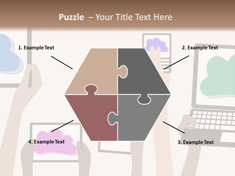 Heat Conditioner House PowerPoint Template