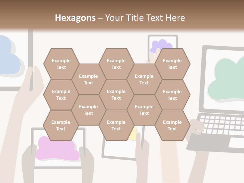 Heat Conditioner House PowerPoint Template