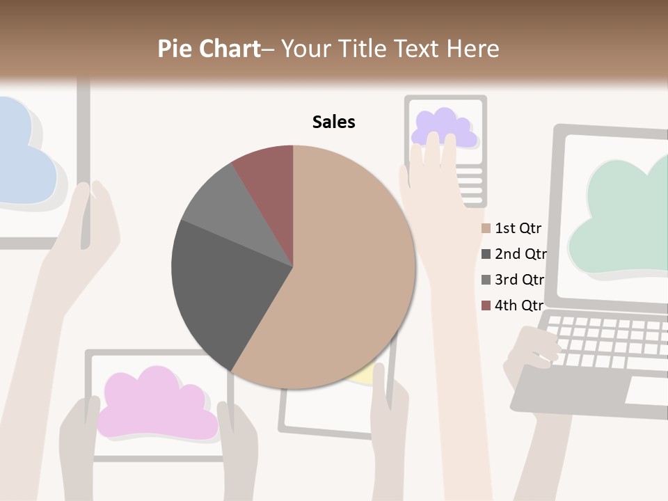 Heat Conditioner House PowerPoint Template