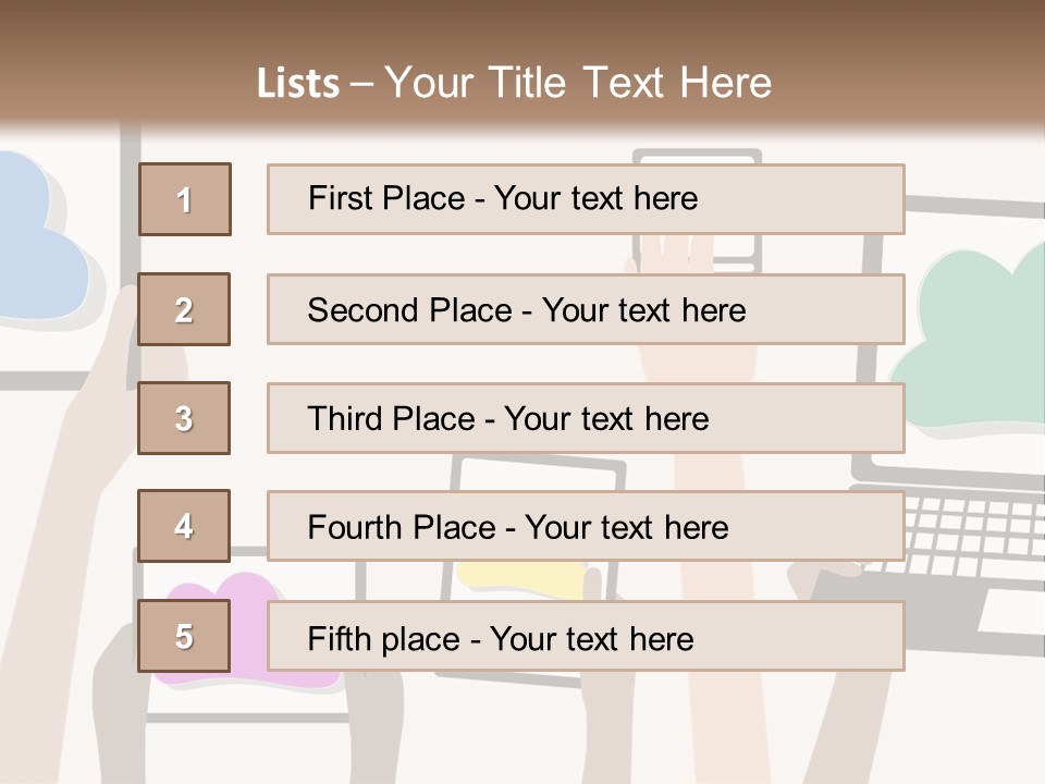 Heat Conditioner House PowerPoint Template