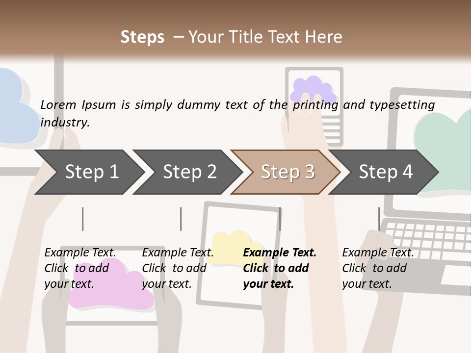 Heat Conditioner House PowerPoint Template