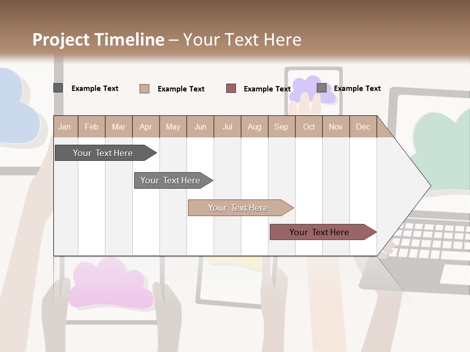 Heat Conditioner House PowerPoint Template