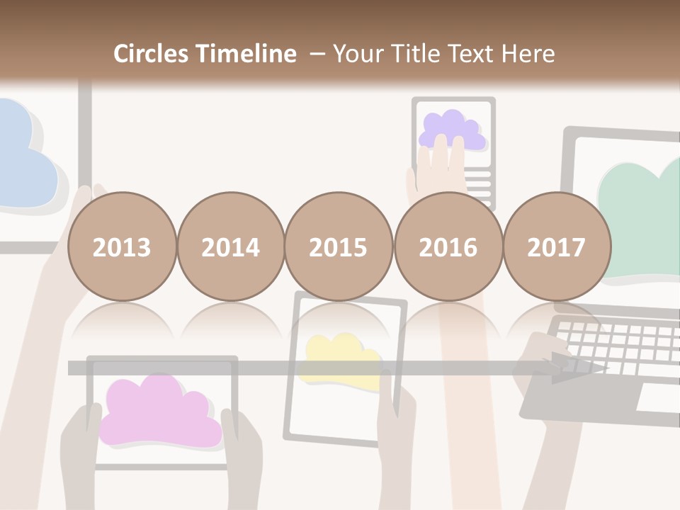 Heat Conditioner House PowerPoint Template