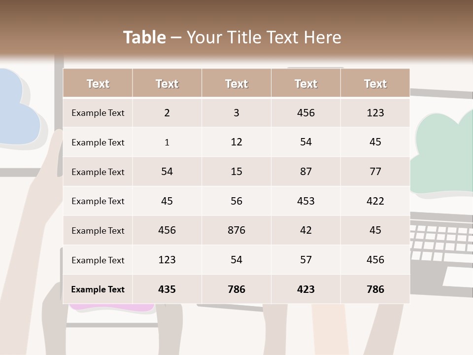 Heat Conditioner House PowerPoint Template