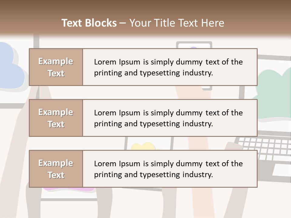 Heat Conditioner House PowerPoint Template