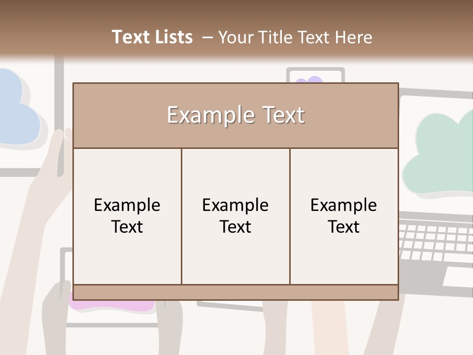 Heat Conditioner House PowerPoint Template