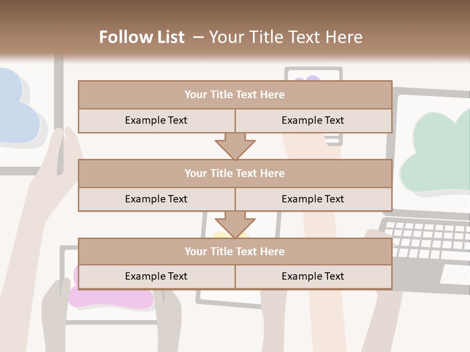 Heat Conditioner House PowerPoint Template