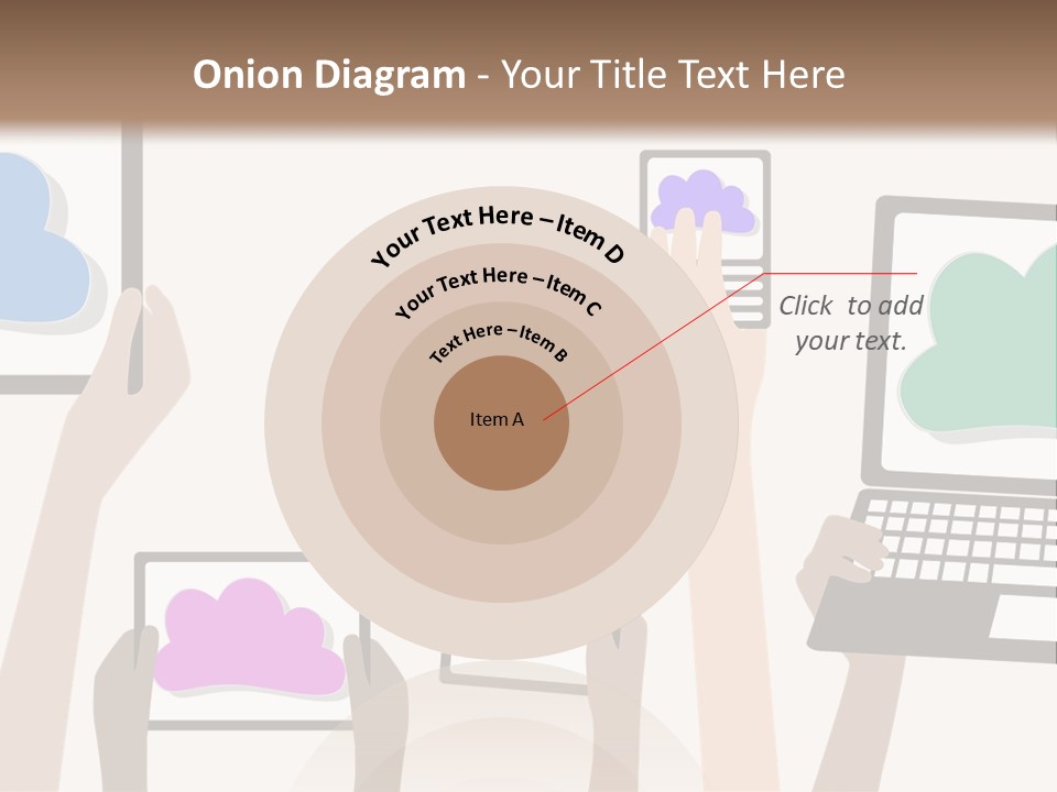 Heat Conditioner House PowerPoint Template