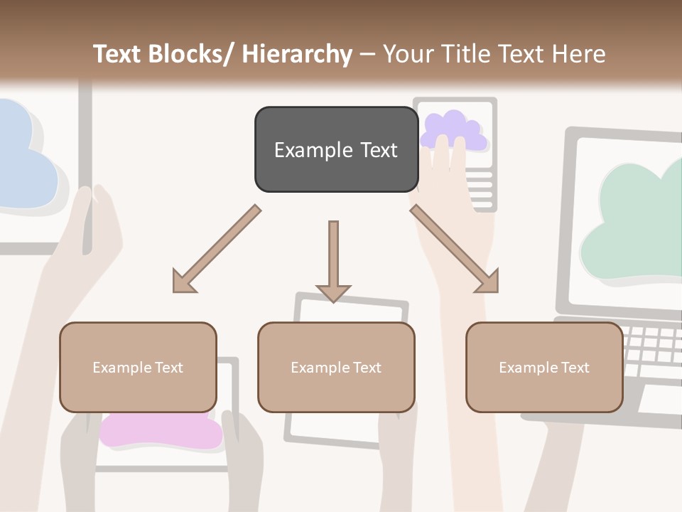 Heat Conditioner House PowerPoint Template