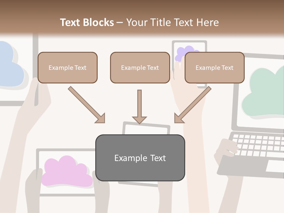 Heat Conditioner House PowerPoint Template