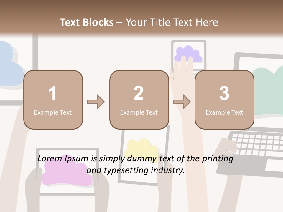 Heat Conditioner House PowerPoint Template