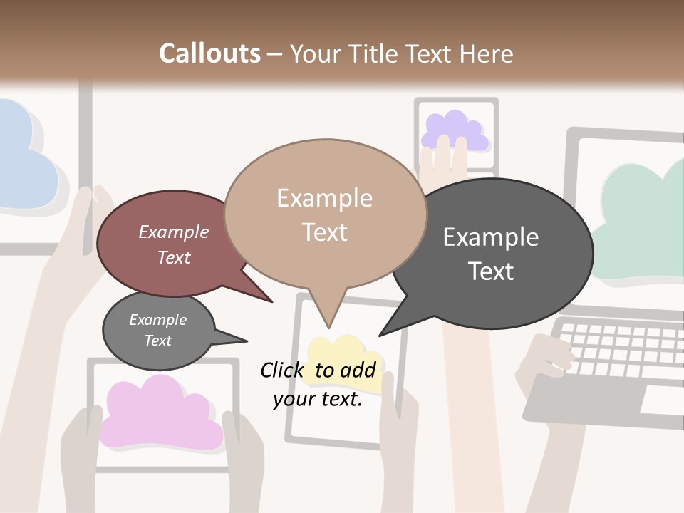 Heat Conditioner House PowerPoint Template