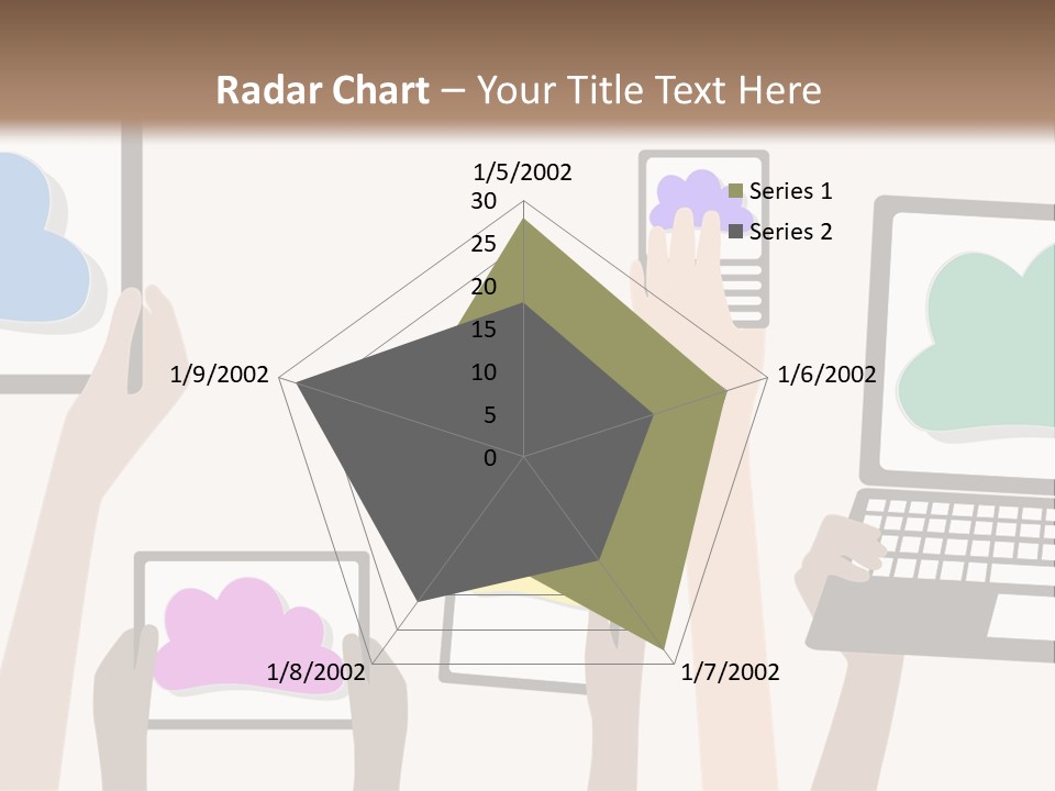 Heat Conditioner House PowerPoint Template