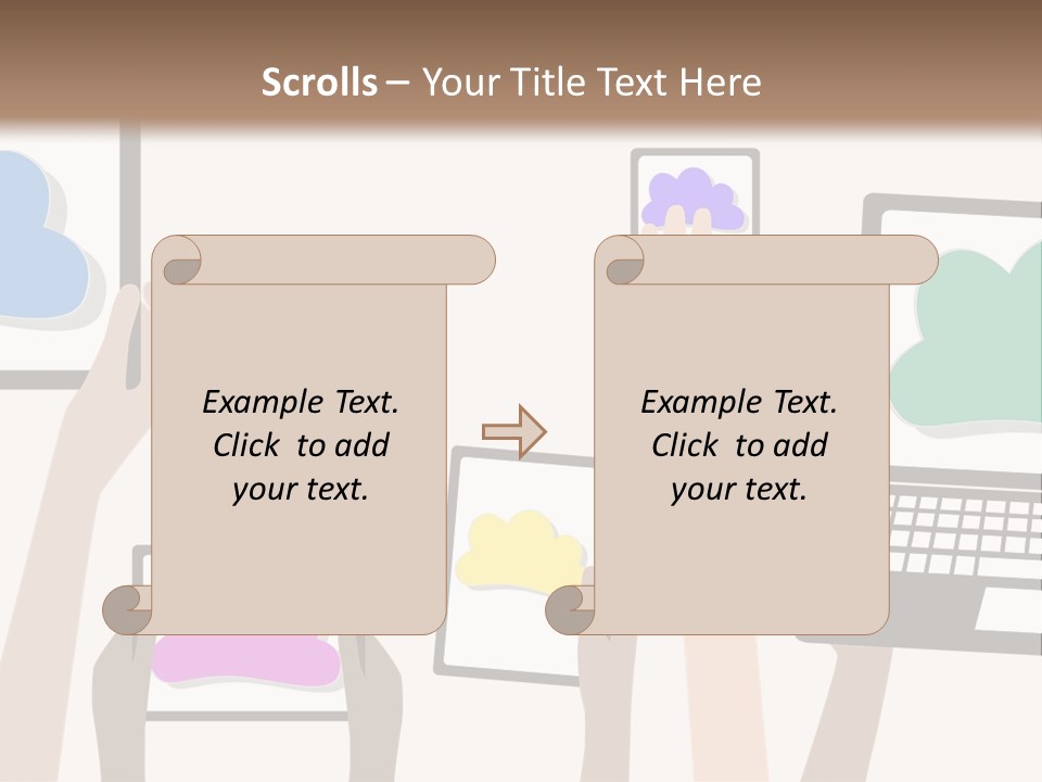 Heat Conditioner House PowerPoint Template