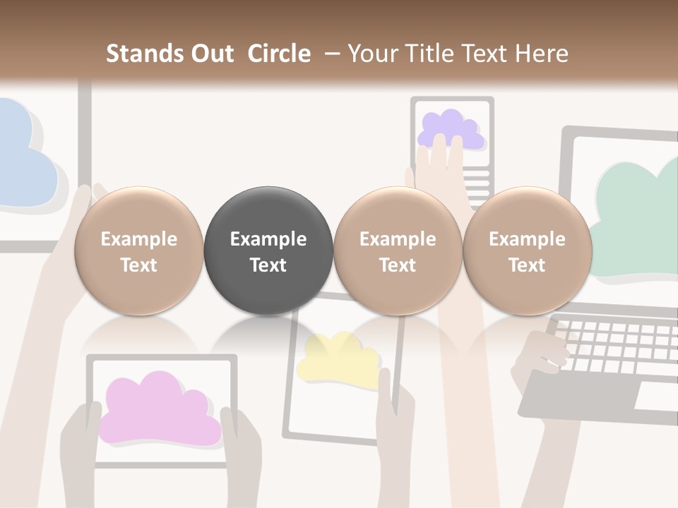 Heat Conditioner House PowerPoint Template