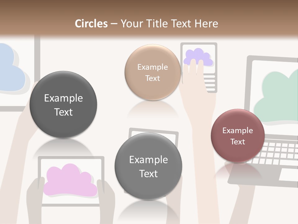 Heat Conditioner House PowerPoint Template